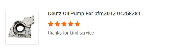 Oil Pump For BFM2012 04258381 for Deutz engine