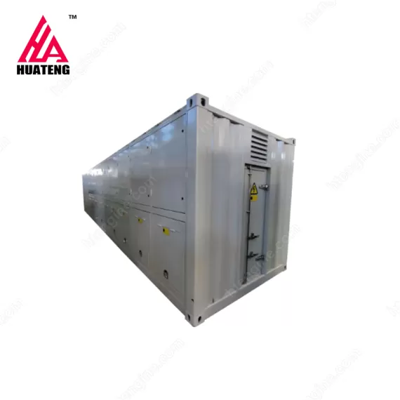 AC11kV-6000kW gray outdoor high-voltage intelligent AC load cabinet can be used for generator set testing