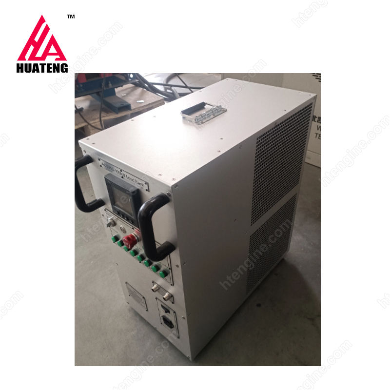 415V 100kw pure resistive gray portable intelligent AC load bank for data center testing