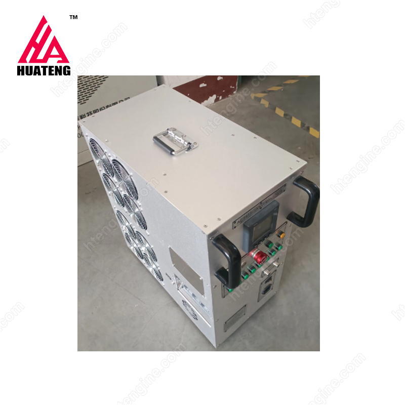 415V 100kw pure resistive gray portable intelligent AC load bank for data center testing