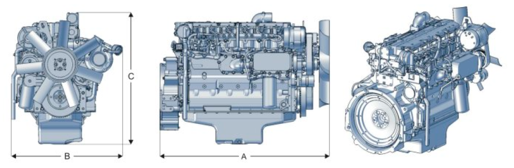 High Quality V12 Air Cooled BF12L513 Construction Machines Diesel Engine For Deutz