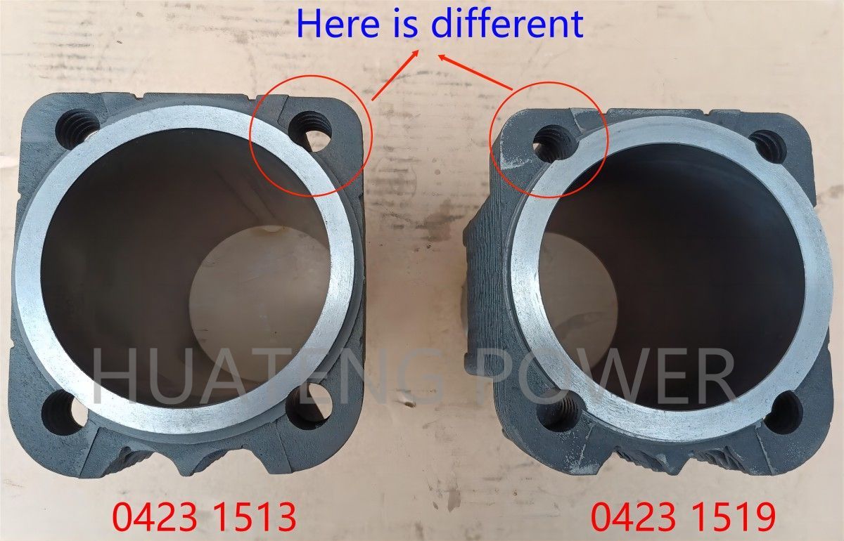 Air Cooling Cylinder Liner FL913 FL914 FL912W Engine Parts Sleeves Flange Diameter120 mm 04231513 04231508 for Duetz